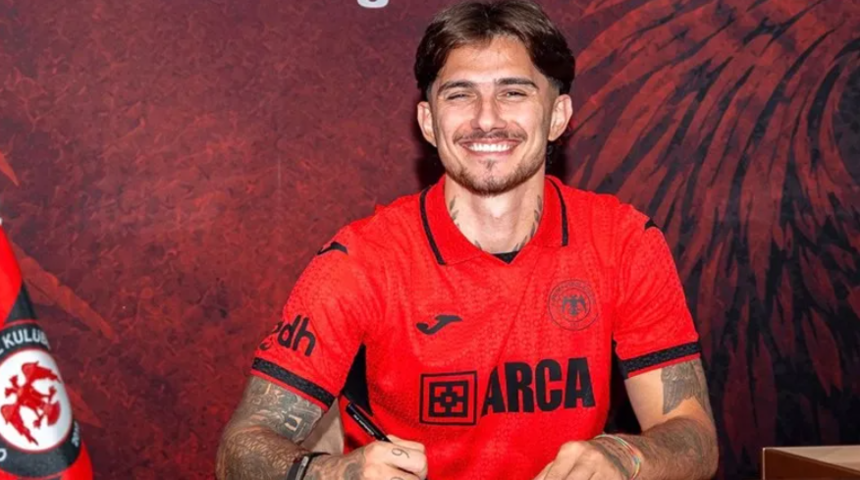 &Ccedil;orum FK, Berat &Ouml;zdemir ile 2+1 yıllık s&ouml;zleşme imzaladı