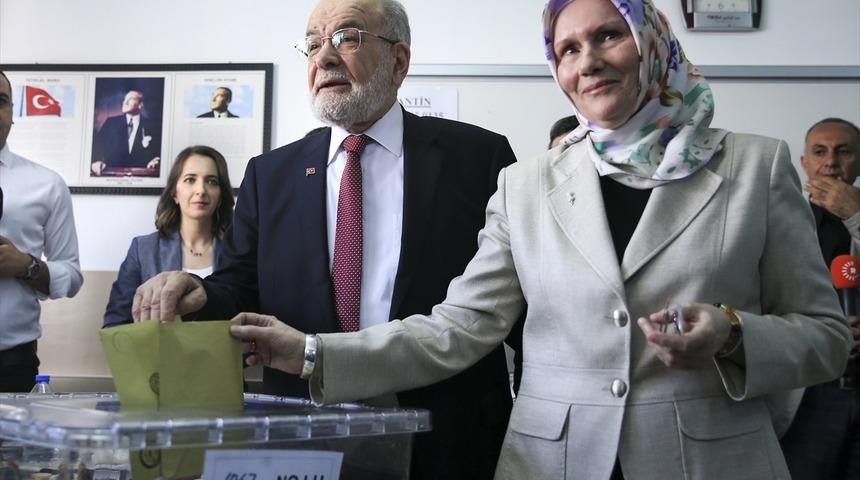 Temel Karamollaoğlu'nun sandığından kendisine 2 oy &ccedil;ıktı