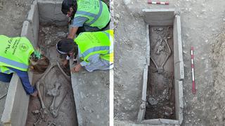 Aspendos'ta 2 bin 400 yıllık güreşçi mezarı keşfedildi