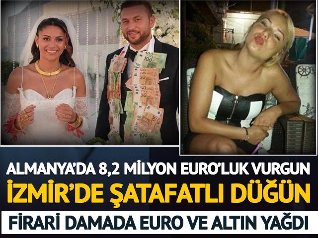 Almanya'da dev vurgun, İzmir'de şatafatlı d&uuml;ğ&uuml;n