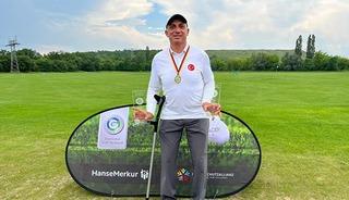 Milli para golf&ccedil;&uuml; Mehmet Kazan, Almanya'da şampiyon oldu