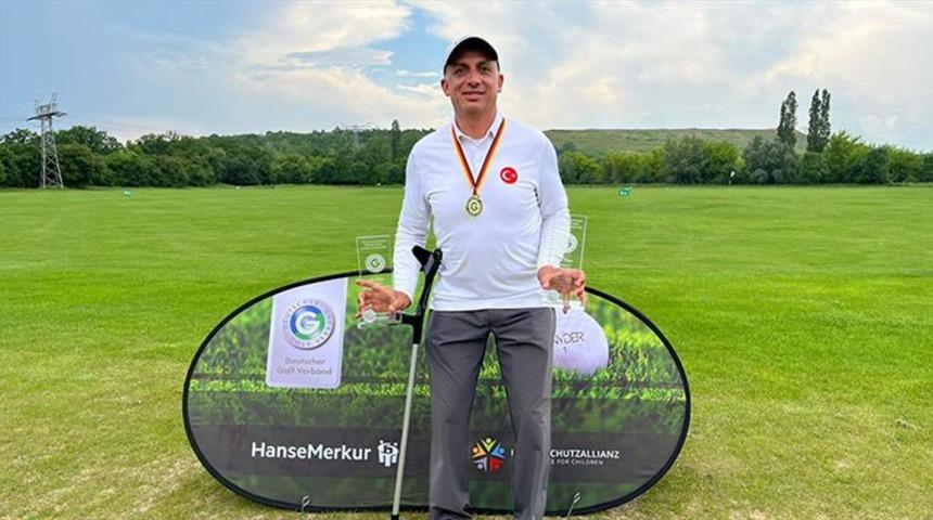 Milli para golf&ccedil;&uuml; Mehmet Kazan, Almanya'da şampiyon oldu