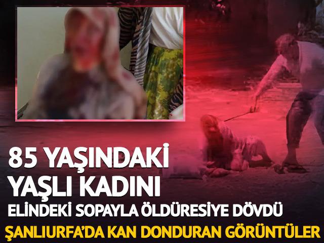 85 yaşındaki annesini &ouml;ld&uuml;resiye d&ouml;vd&uuml;