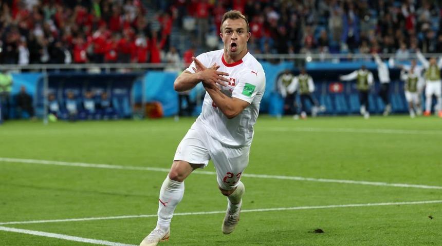 FIFA'dan Xhaka ve Shaqiri'ye disiplin soruşturması