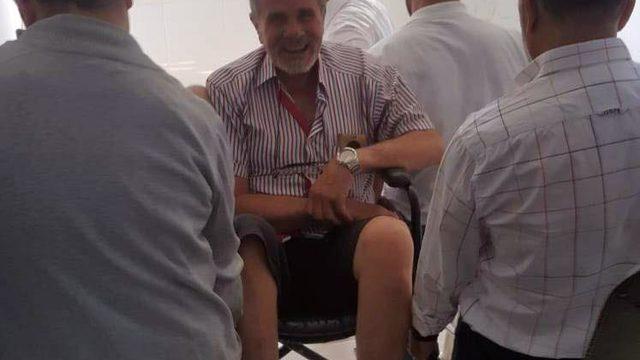 Ağlayarak evine dönen engelli, AHBAP sayesinde oy kullandı