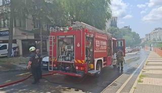 Maltepe&rsquo;de elektrikli ara&ccedil; alev topuna d&ouml;nd&uuml;