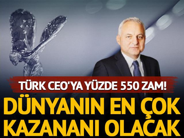 T&uuml;rk CEO'ya dudak u&ccedil;uklatan zam! Maaşı y&uuml;zde 550 artacak