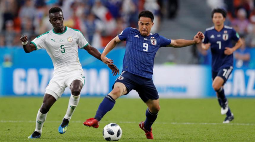 Senegal ka&ccedil;tı, Japonya yakaladı!