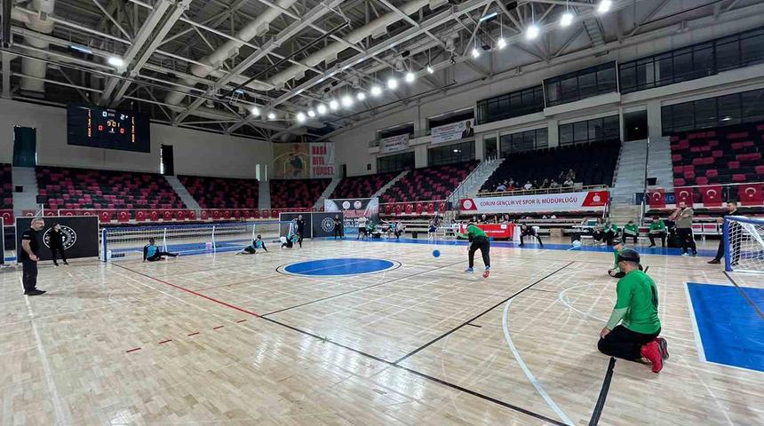 Goalball 1. Lig, &Ccedil;orum&rsquo;da başladı