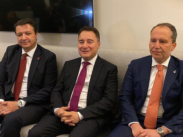 Dikkat &ccedil;eken kare! TBMM'de bir araya geldiler