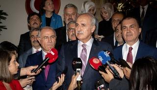 TBMM Başkanı Kurtulmuş: "Tarihi bir g&uuml;ne şahitlik ettik"