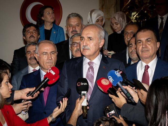 TBMM Başkanı Kurtulmuş: "Tarihi bir g&uuml;ne şahitlik ettik"