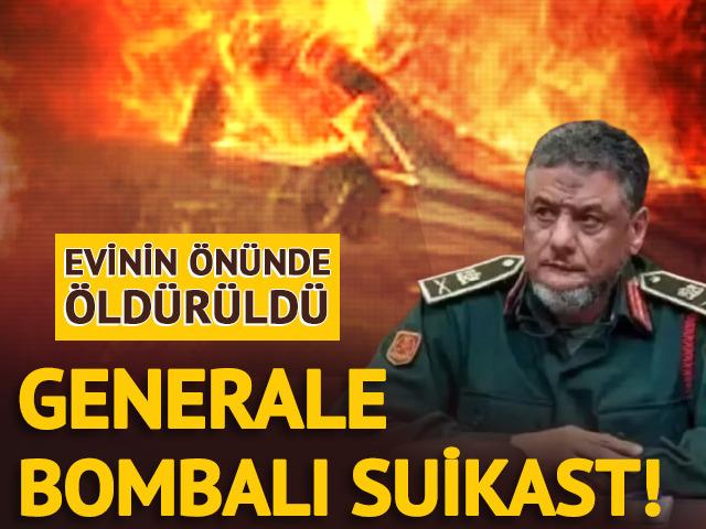 Libya'da suikast! T&uuml;mgeneral Fevzi el-Mansuri &ouml;ld&uuml;r&uuml;ld&uuml;