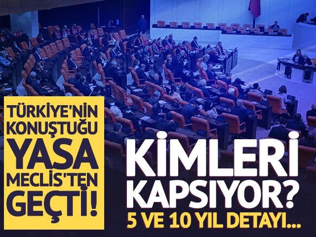 &Ccedil;er&ccedil;eve Yasa kimleri kapsıyor? 5 ve 10 yıl detayı