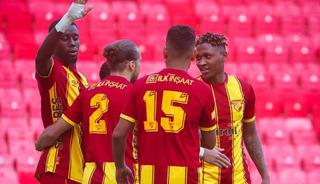G&ouml;ztepe, hazırlık ma&ccedil;larında savunmasıyla dikkat &ccedil;ekti