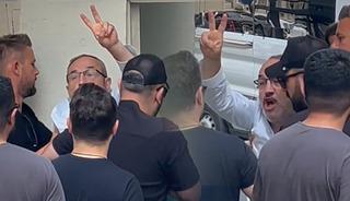 G&ouml;zaltındaki ultrAslan lideri '&Ouml;calan'a &ouml;zg&uuml;rl&uuml;k' diye bağırdı
