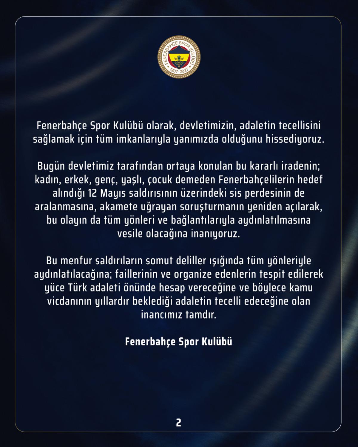 Fenerbah&ccedil;e otob&uuml;s&uuml;n&uuml;n kurşunlanması dosyasında flaş gelişme! 11 yıl sonra 5 ş&uuml;pheliye operasyon 7