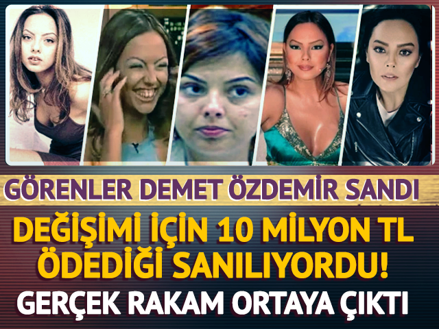 Estetiğin bedeli 10 milyon TL değilmiş! G&ouml;renler Demet &Ouml;zdemir sandı