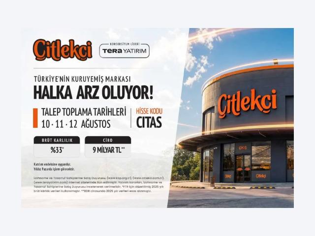 Kuruyemiş sekt&ouml;r&uuml;n&uuml;n g&uuml;&ccedil;l&uuml; markası &Ccedil;itlek&ccedil;i, halka arz oluyor 