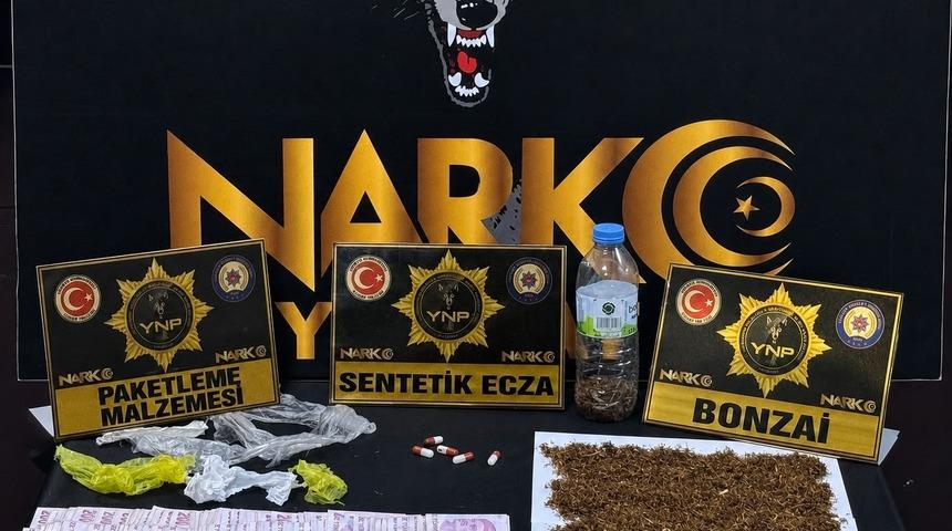 Yozgat&rsquo;ta uyuşturucu operasyonu: 5 g&ouml;zaltı