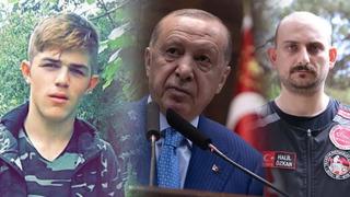 Şehadetlerinin 9. yılı: Cumhurbaşkanı Erdoğan'dan Eren Bülbül ve Ferhat Gedik mesajı