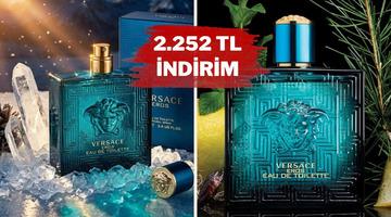 Erkeklerin ikonik parf&uuml;m&uuml; Versace Eros indirimde!