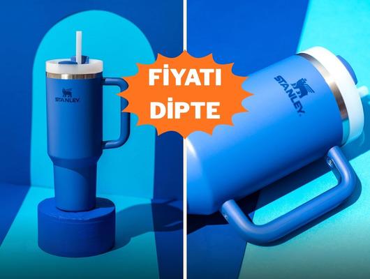 Yazın vazge&ccedil;ilmezi Stanley Quencher termosta indirim var!