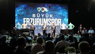 Erzurumspor FK&rsquo;ya iş insanlarından 200 milyon liranın &uuml;zerinde bağış taahh&uuml;d&uuml;