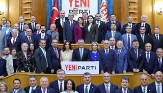 Yeni Parti milletvekillerinden ortak a&ccedil;ıklama: "Partimiz birlik i&ccedil;inde, &Ouml;zel&rsquo;in yanındayız"