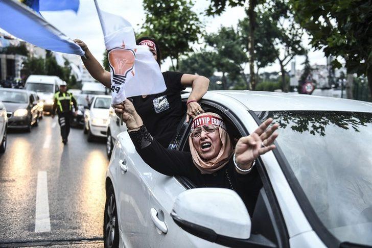 Ak Parti'li ve MHP'liler seçim sonuçlarını böyle kutladı G1