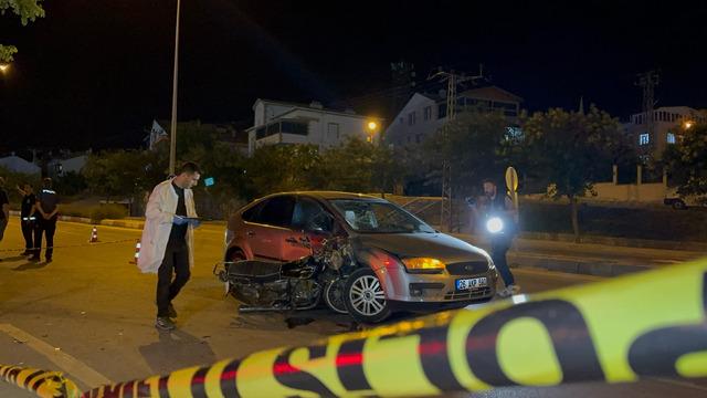 Karaman da otomobil ile çarpışan motosikletin sürücüsü öldü 1