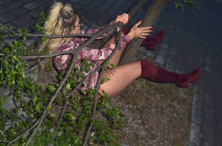 Dans edeceğim diye ağaca yapışınca... G4