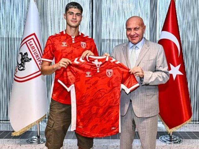 Samsunspor, Gabriele Guarino ile 5 yıllık s&ouml;zleşme imzaladı