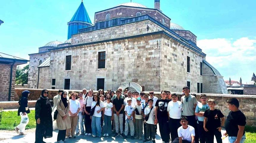 Hisarcık&rsquo;ta Yaz Kur&rsquo;an Kursu &ouml;ğrencileri Konya&rsquo;yı gezdi