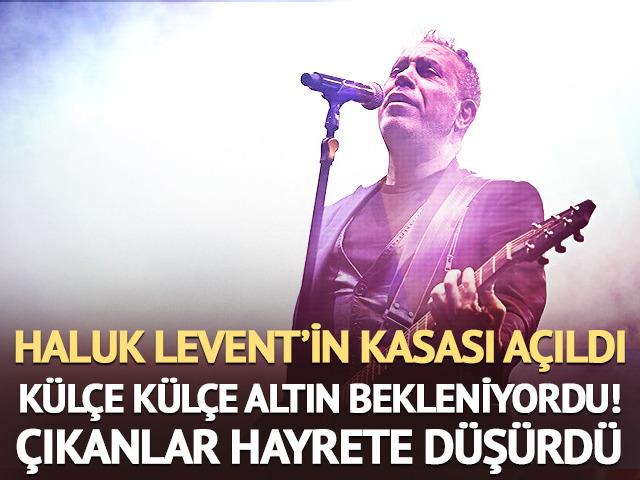Haluk Levent'in kasası a&ccedil;ıldı! Altın beklerken &ccedil;ıkanlar şaşırttı 