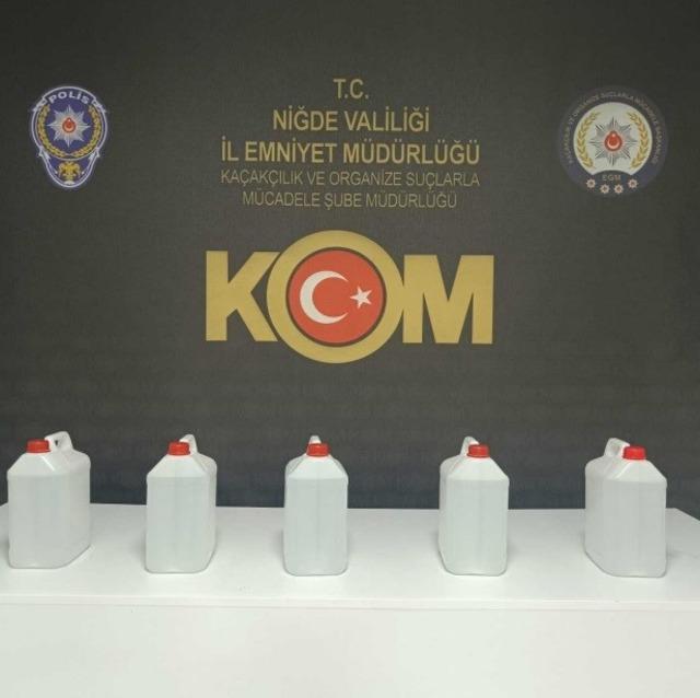 Niğde&rsquo;de 15 milyon liralık ka&ccedil;ak&ccedil;ılık operasyonu: 1 tutuklama 1