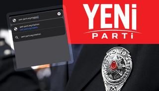 Yeni Parti&rsquo;nin web sitesinde 'EGM' detayı!