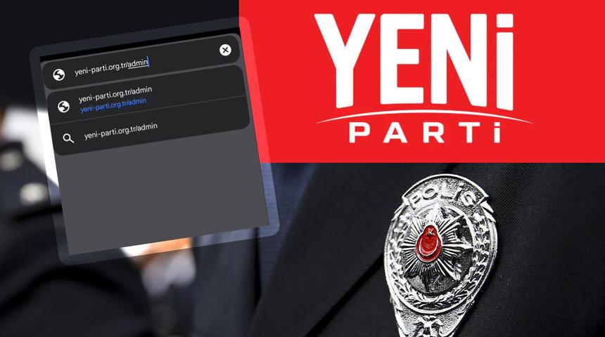 Yeni Parti&rsquo;nin web sitesinde 'EGM' detayı! Herkes &ouml;nce şaşırıyor sonra deniyor