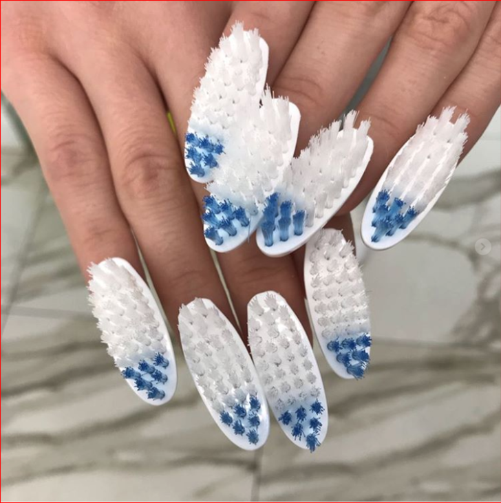 'Daha ne olabilir ki?' diye düşünmeyin! Tırnak modası şaşkına çeviriyor G1