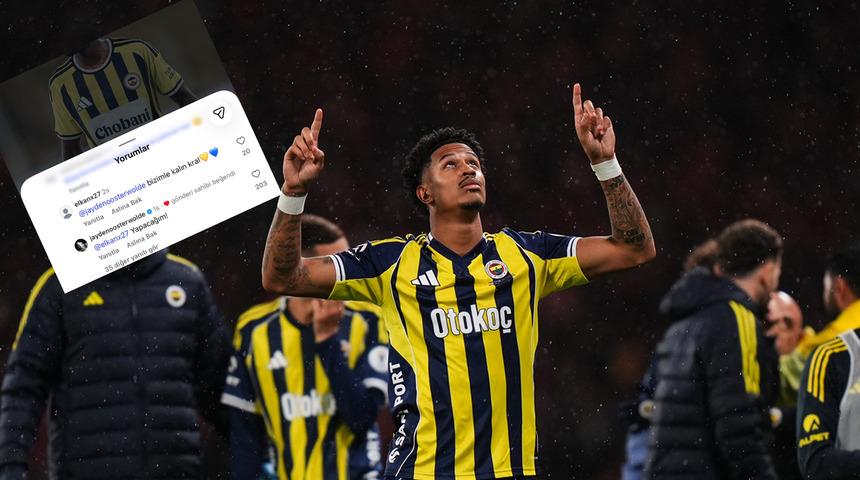 Fenerbah&ccedil;e'de Oosterwolde Instagram'dan duyurdu!