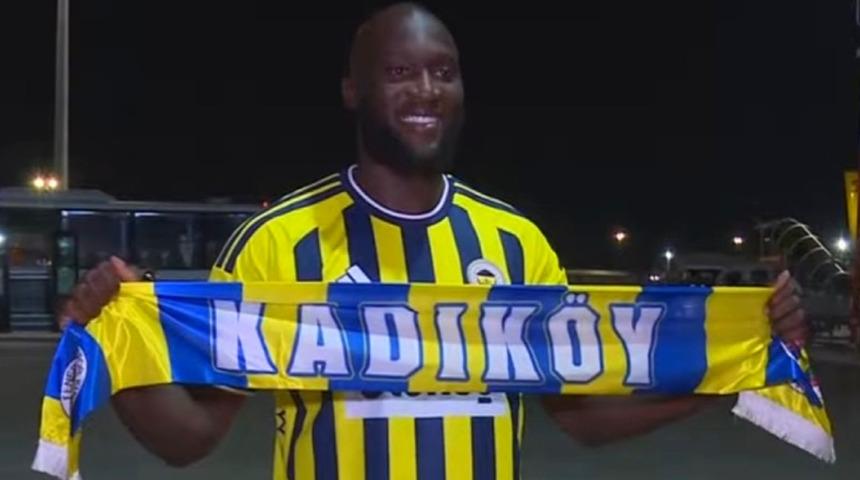 Fenerbah&ccedil;e'nin yeni transferi Lukaku İstanbul'da!