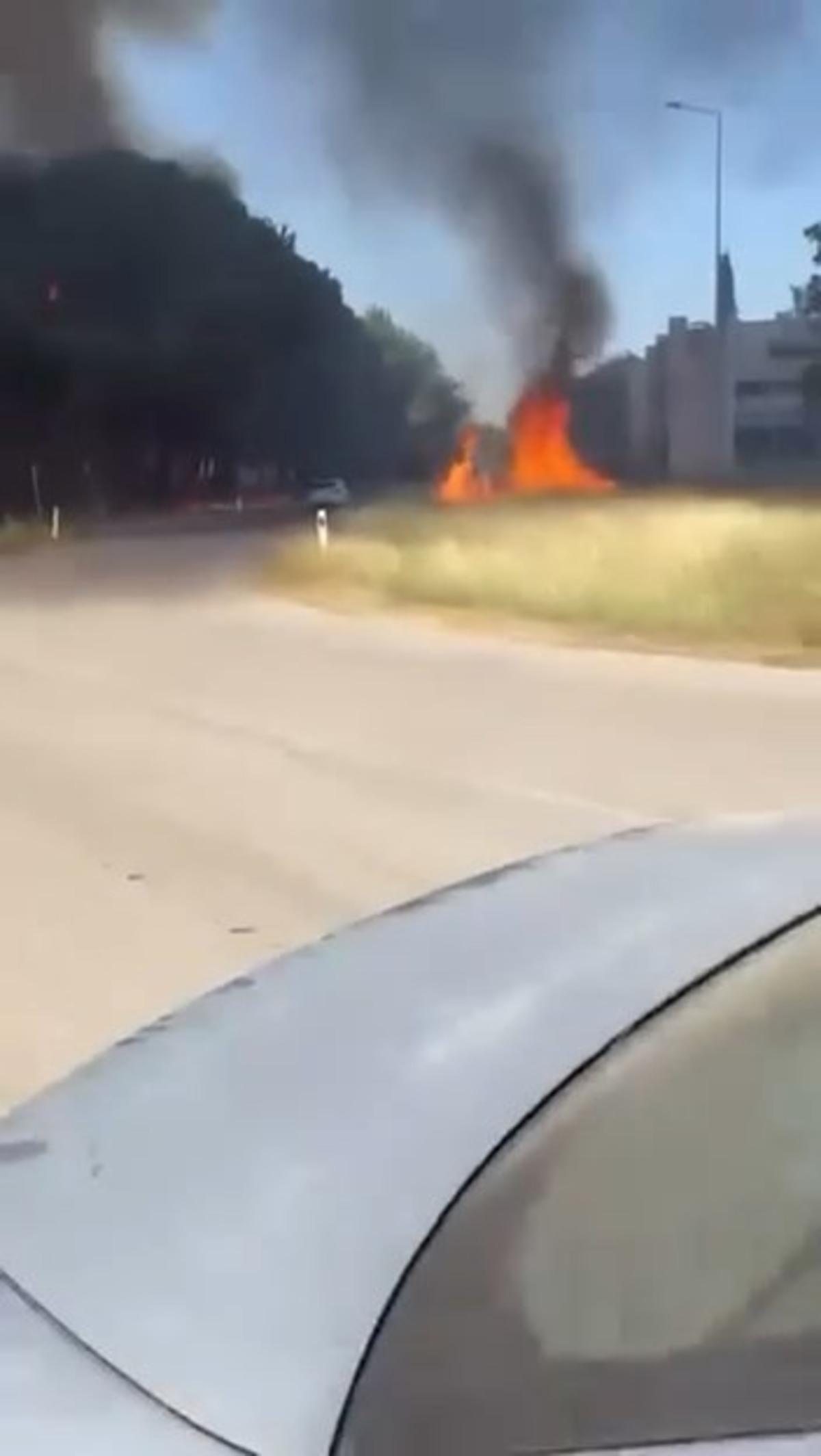 Yer: Yalova! Eğitim u&ccedil;uşundaki F16 nın kaza kırım anına ilişkin yeni g&ouml;r&uuml;nt&uuml;ler 5
