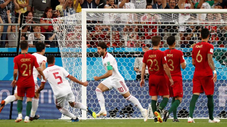 MA&Ccedil; SONUCU | İran 1 - 1 Portekiz 