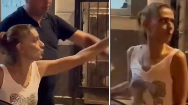 Yıldız Tilbe güvenlik görevlisine çok kızdı: Bir çakarım gidersin