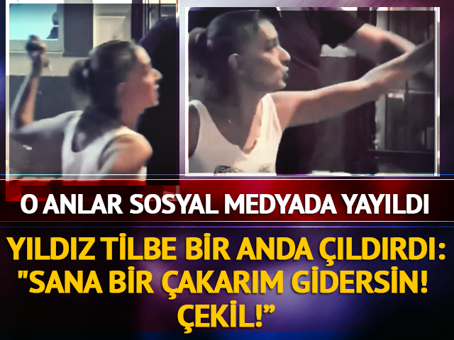 Sinirler gerildi! "Bir &ccedil;akarım gidersin"