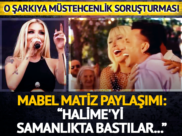 İrem Derici'den Mabel Matiz tepkisi! "Halime'yi samanlıkta bastılar..."