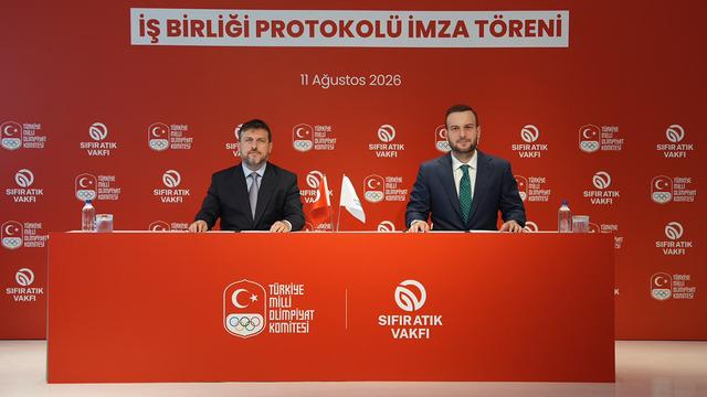 Sıfır Atık Vakfı ile Türkiye Milli Olimpiyat Komitesi arasında işbirliği protokolü