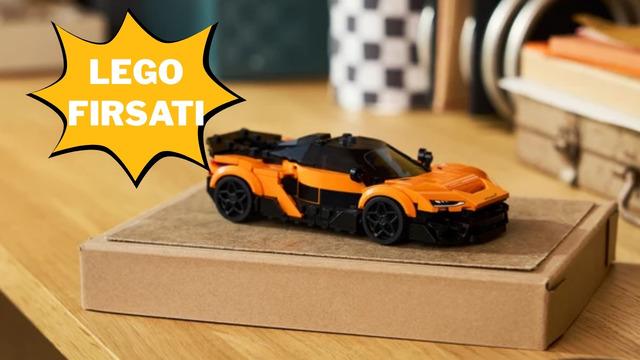 Yarış heyecanını evinize taşıyın: LEGO McLaren W1 indirimde