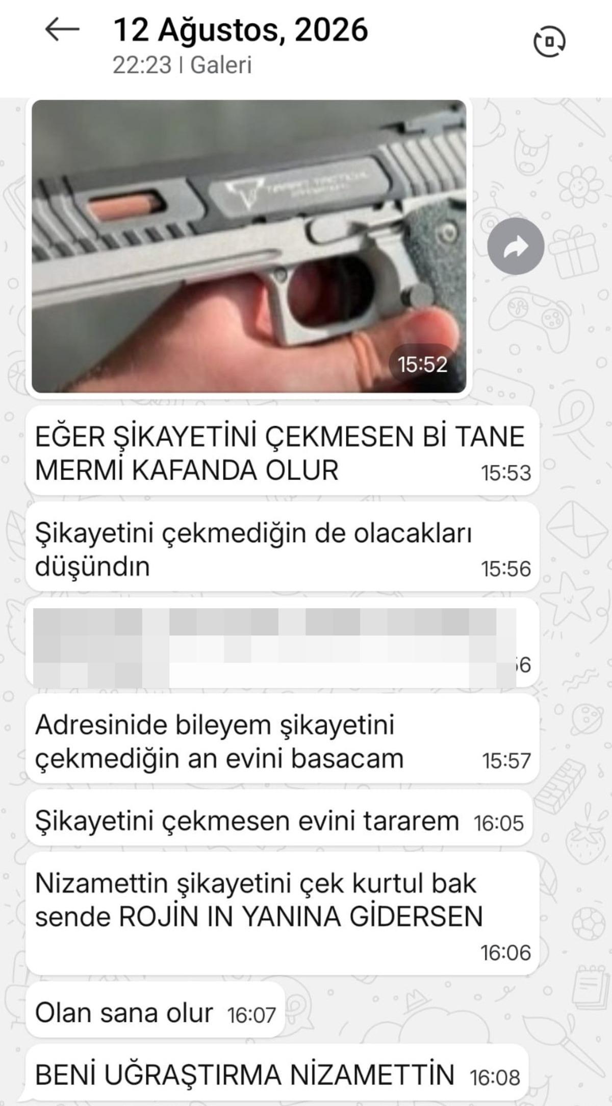 Rojin Kabaiş in babası şikayetçi oldu! "Geri çek yoksa Rojin in yanına gidersin" 9