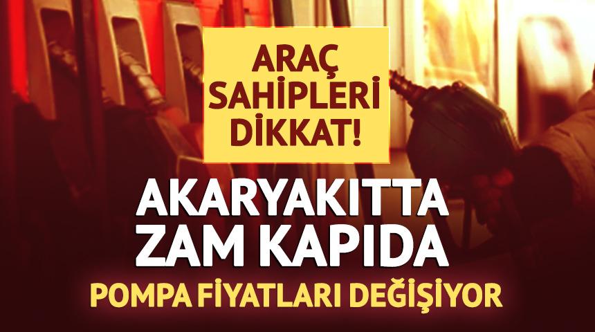 Ara&ccedil; sahipleri dikkat! B&uuml;y&uuml;k zam yolda, pompa fiyatları değişiyor